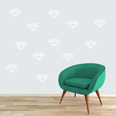 Abstract Non-Wall Damaging Wall Decal