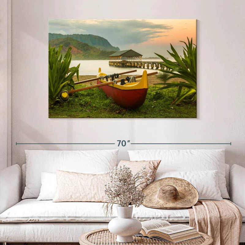 Mehar Hanalei Canoe, 32" H x 48" W
