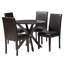 Ensemble repas pour quatre personnes