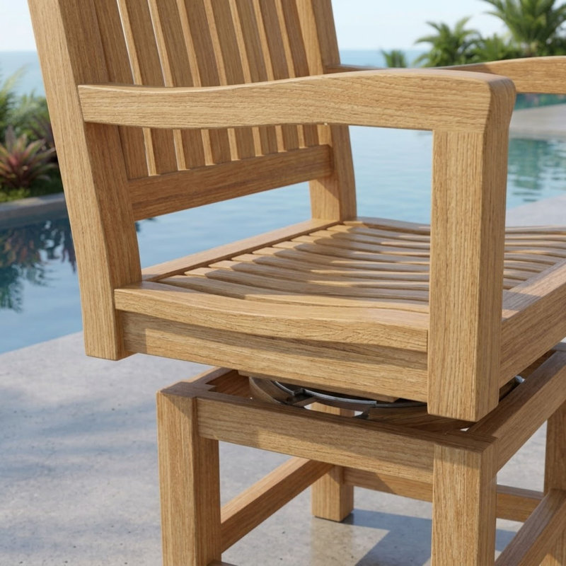 Rialto Outdoor Teak Dining Armchair
