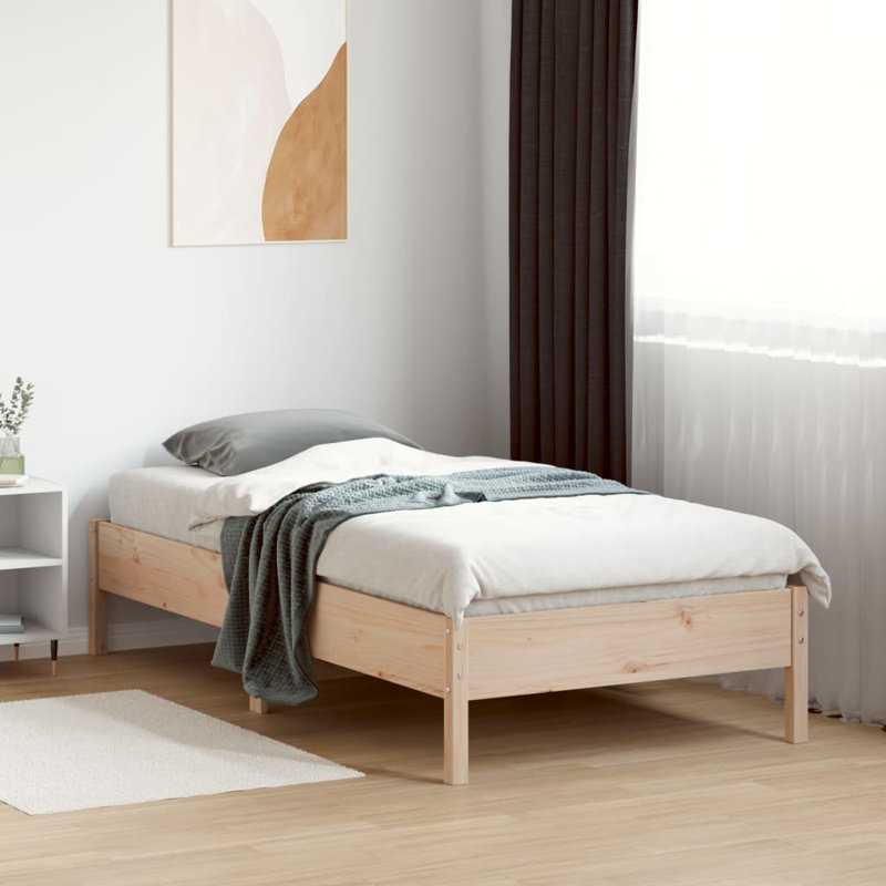 Brilliana Solid Wood Bed, Small Single (2'6)
