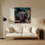 Chats, Tennessee Rex, art mural en métal gris-254652406