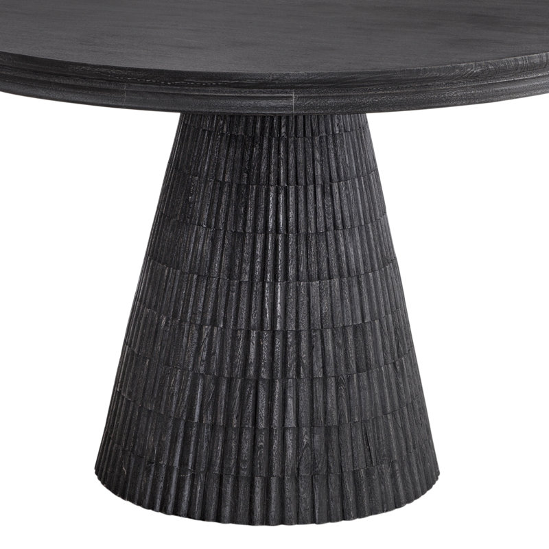 Israel Round Solid Wood Dining Table