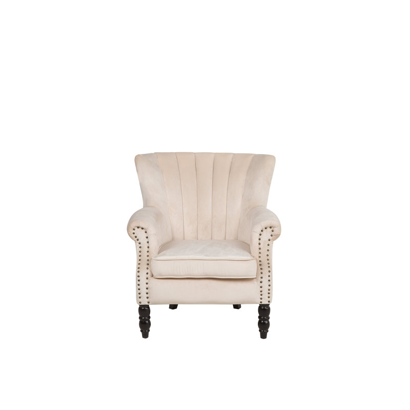 Alberto Upholstered Wingback Chair