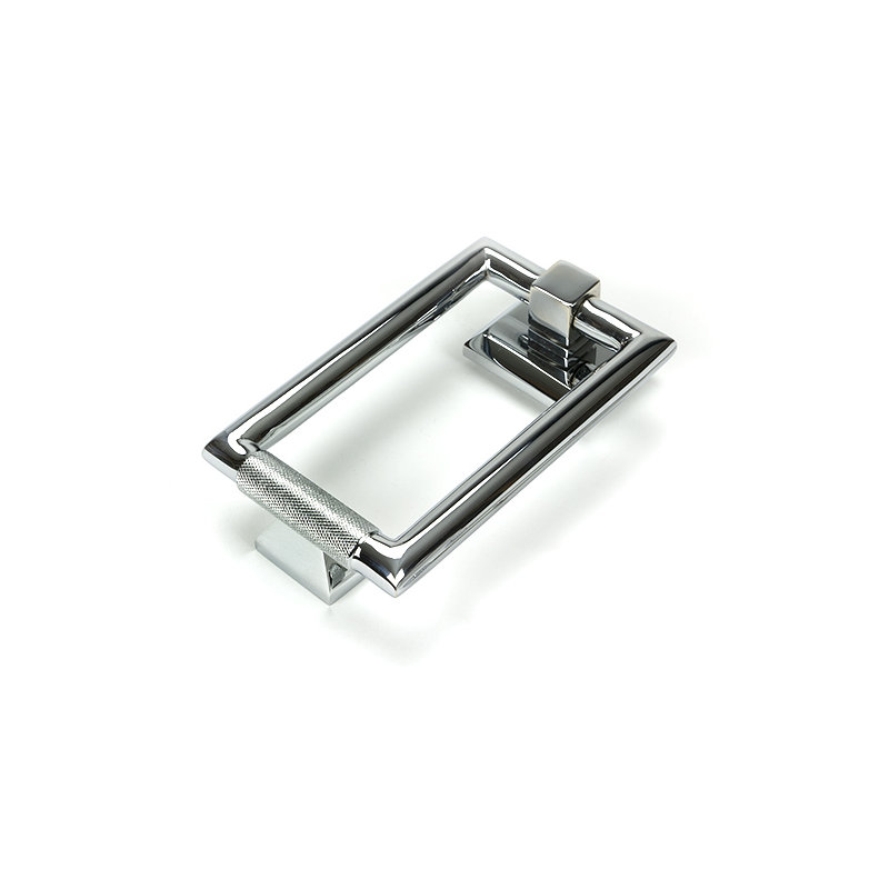 Brompton Door Knocker, Polished Chrome