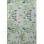 Tapis décoratif moderne multicolore à motif de jardin et de citronnier aux tons clairs-1065045972