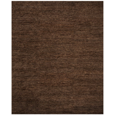 Tapis en jute de couleur unie Seden
