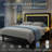  Modern Upholstered Platform Bed with Adjustable Headboard,Velvet Finish,Wide LED Lighted Headboard,No Box Spring Needed,Full Size-29259293-29259294
