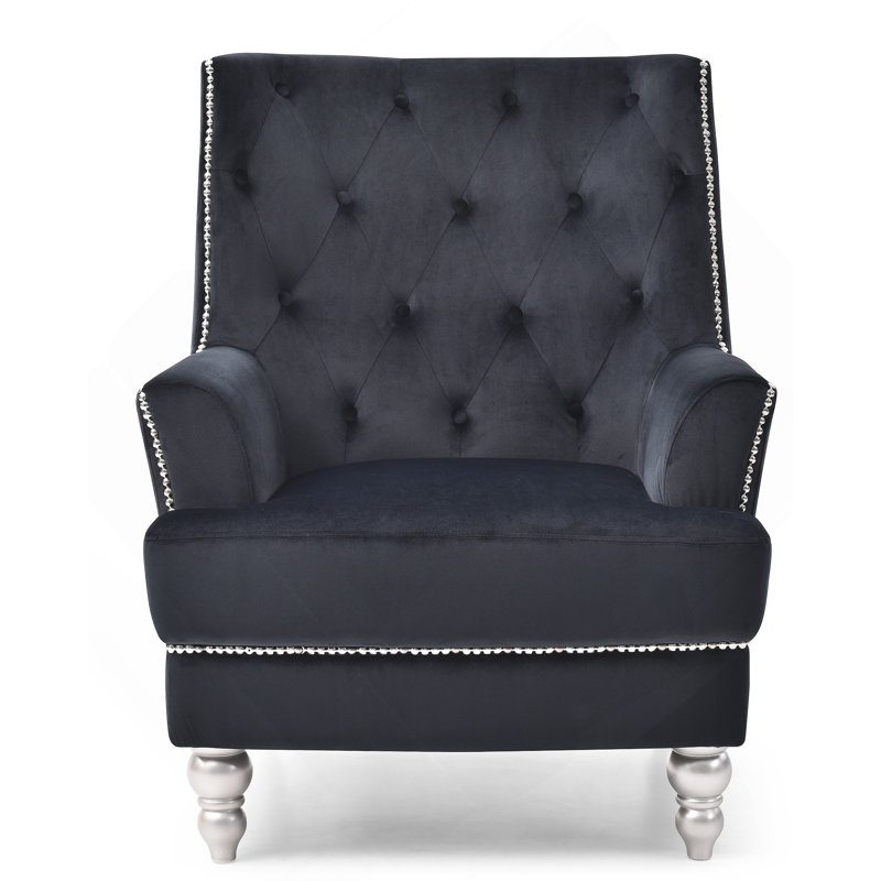 Fauteuil noir élégant Elegant, Noir