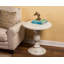 Richmute Solid Wood Pedestal End Table
