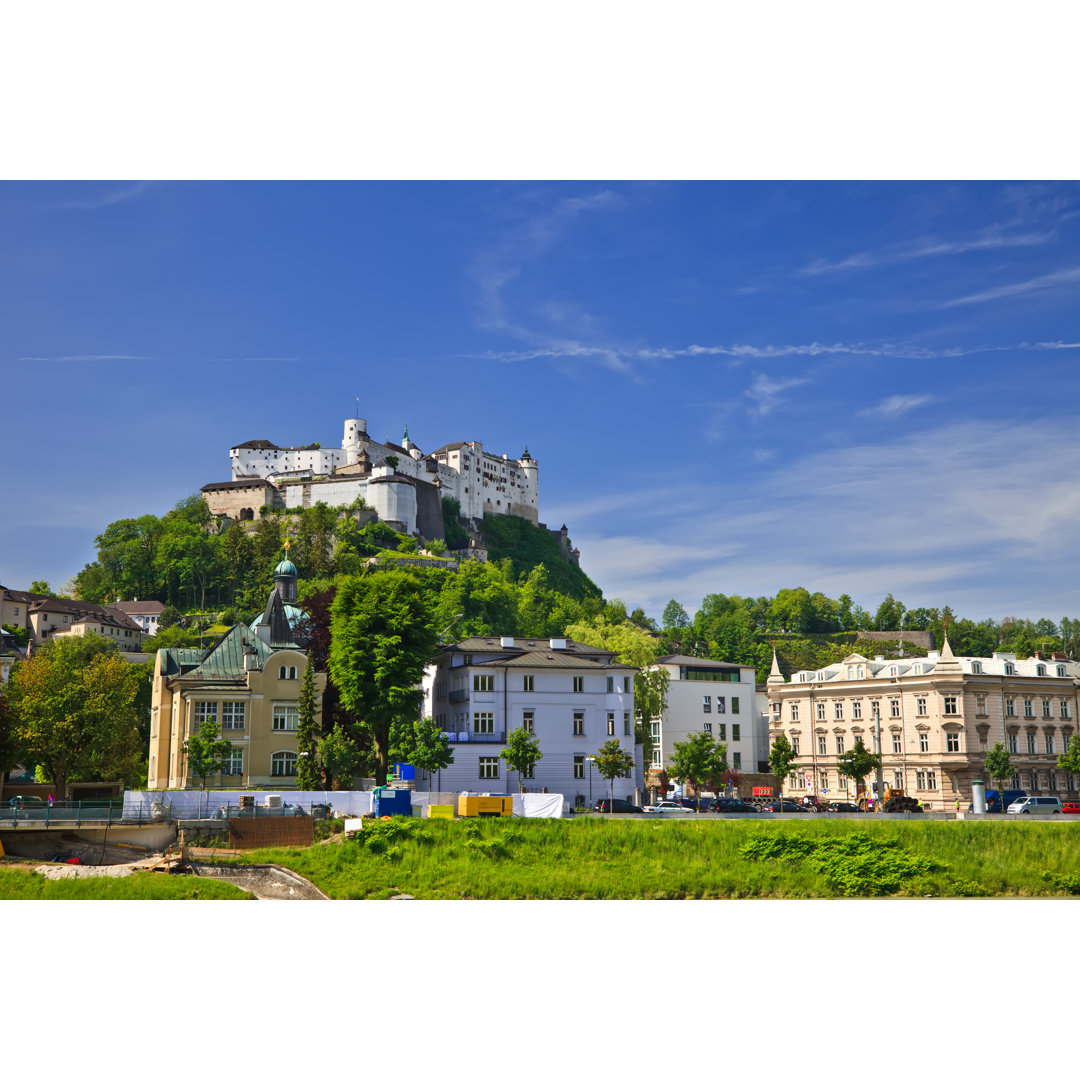 Festung Hohensalzburg von Sborisov - Foto auf Leinwand