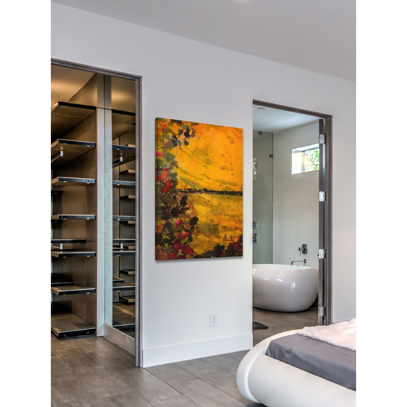 Vernal Tide by Tracy Silva Barbosa - Wrapped Canvas Painting, 152cm H x 101cm W