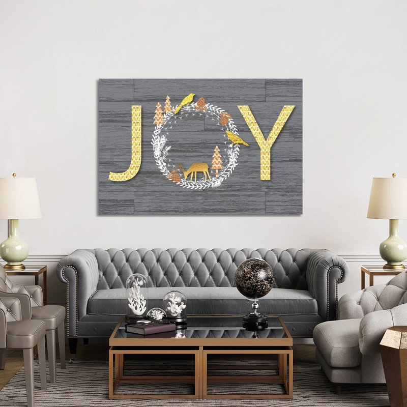 Joy by Linda Birtel - Wrapped Canvas Gallery-Wrapped Canvas Giclée, 152.5 cm H x 101.5 cm W