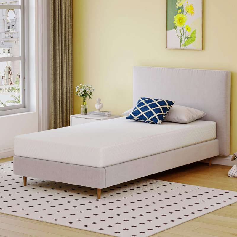 Mattress In A Box, Green Tea Memory Foam Medium Firm, 6 Inch Mattresses For Platform Bed, Full