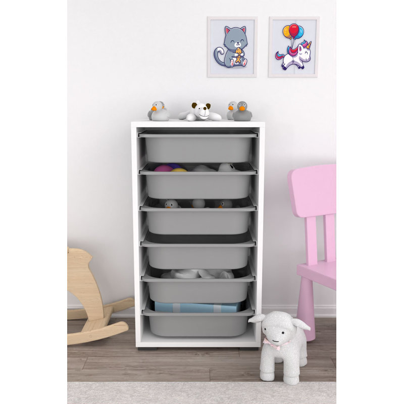 Multi Purpose Cabinet, Grey