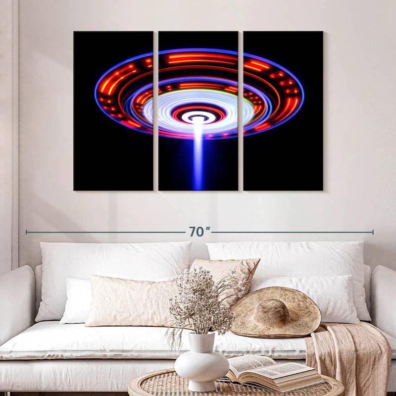Kelan UFO Lights, 14" H x 23" W
