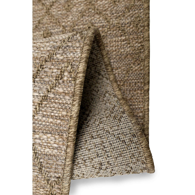 Striped Indoor / Outdoor Area Rug, Rectangle 160 x 230 cm