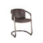 Chaise avec accoudoirs en métal Gubman-752541171