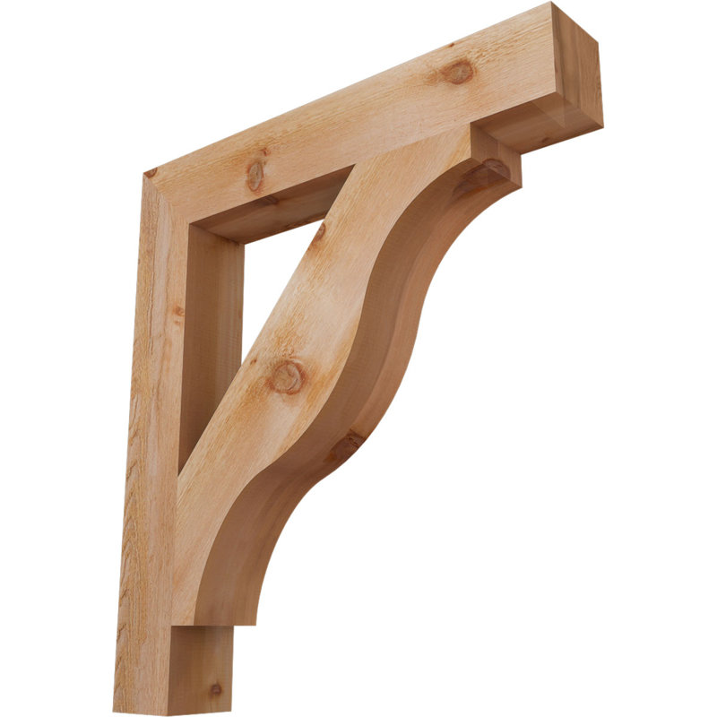 Support pour scie brute Funston Block, Cèdre rouge, H 42 po x l 6 po x P 38 po