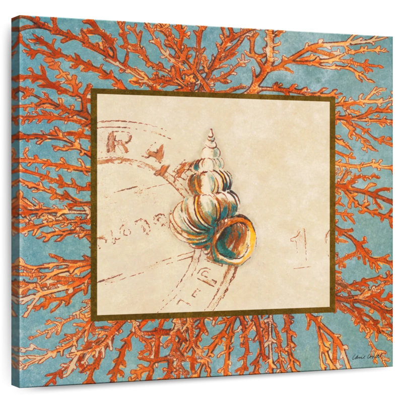 Aletra corail Medley Shell III, H 20 po x l 20 po