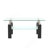 Rectangle Black Glass Coffee Table-669971699-669971709