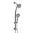 Multi Function Dual Shower Head - Shower System With 4.7" Rain Showerhead, 8-Function Hand Shower, Adjustable Slide Bar-126529138