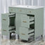 Meuble-lavabo simple 36 po avec comptoir en céramique, assemblage requis-314171513