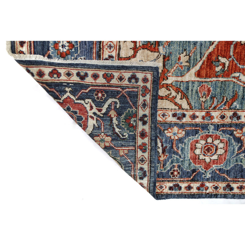 One-of-a-Kind Rectangle 7'10" X 9'10" Hand Knotted Area Rug