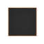 Table basse moderne carrée avec plateau noir en bois de cerisier-131279207