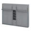 Dual Murphy Beds With Cabinets And Shelves-216933132