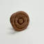 Round Walnut Large Cabinet Knob "Palmer" Wood Knob-1358954692