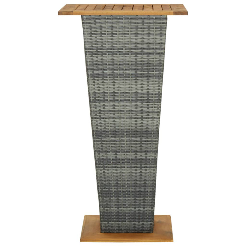 Table de bar Kharim, Gris clair