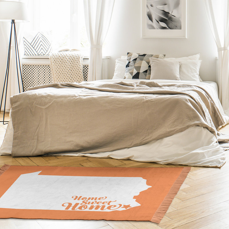 Tapis de zone orange philadelphia home