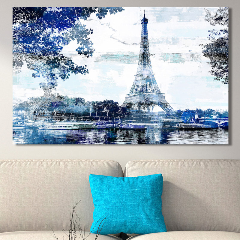 Paris I - Impression sur toile, H 36 po x l 60 po
