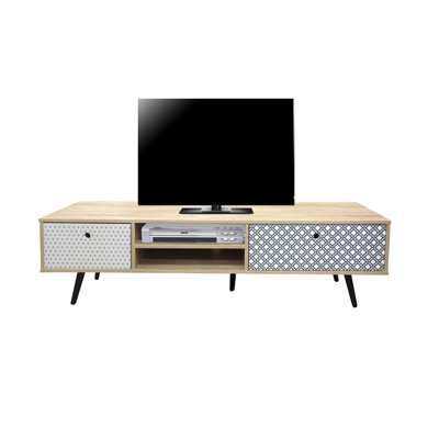 Abeyta Unfinished TV Stand for TVs up to 65"