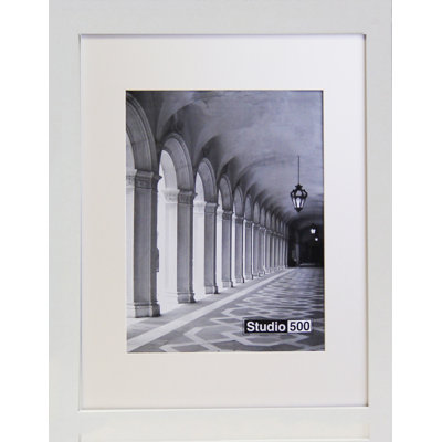 White Wood Matte Picture Frame