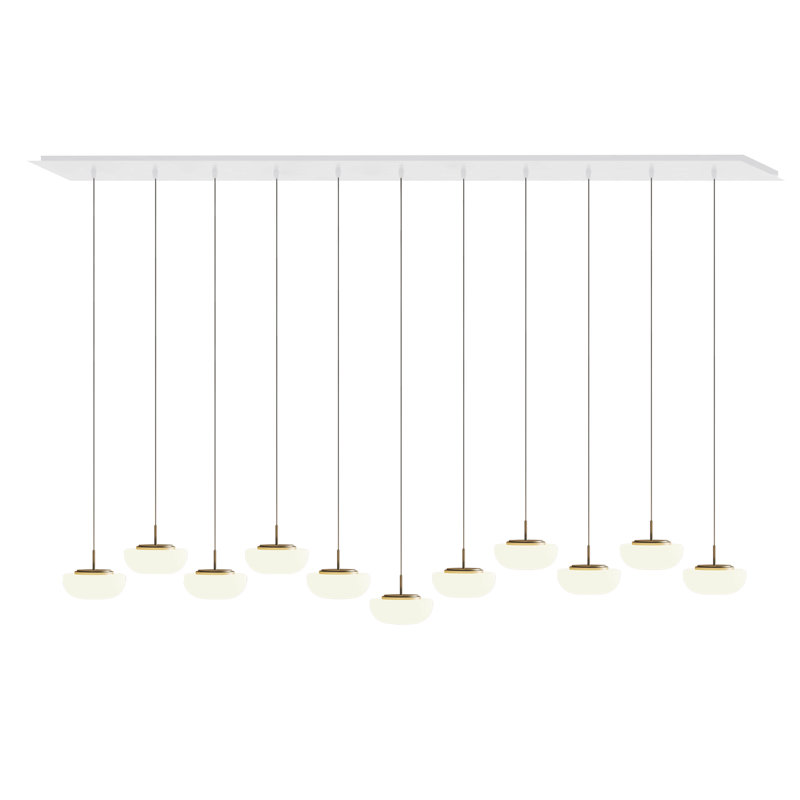 Kiki Cluster, 11 Lights, 4.2" H x 51.1" W x 5.9" D