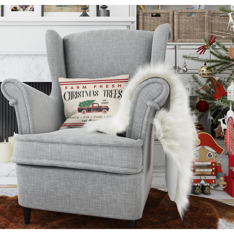 Coussin intérieur / extérieur Farms Fresh, 18 po x 24 po, Rectangle