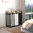 Rolling Laundry Centre with Top Shelf Laundry Hamper with Wheels