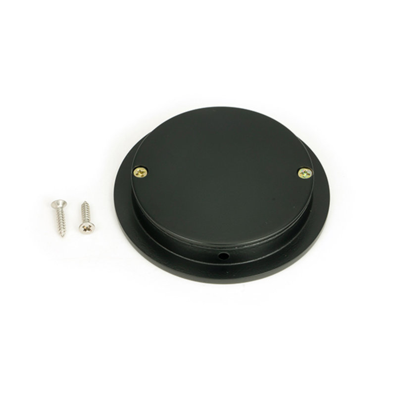 Polished Nickel 60Mm Plain Round Pull, 5 cm, Matt Black
