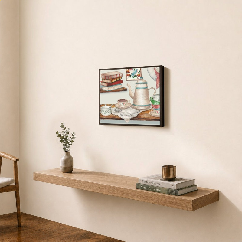 «Cottage Scene I» par Elizabeth Medley - Impression sur toile