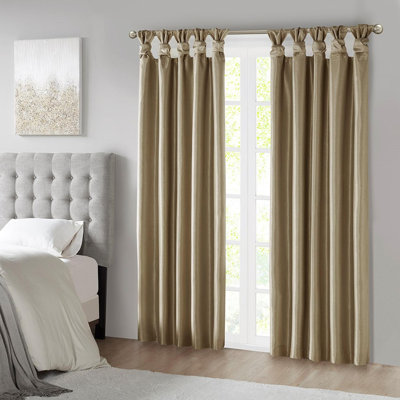 Panneau de rideau 50 "Twist Tab Total