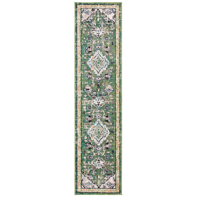 Tapis oriental Jourdanton Performance, Tapis de couloir 2 pi 2 po x 10 pi