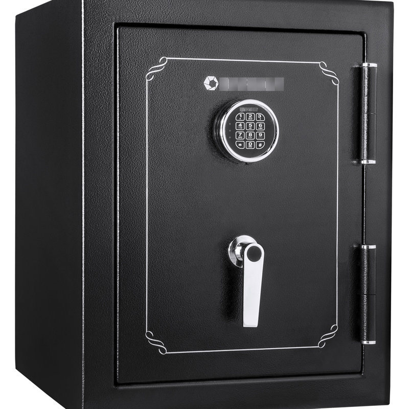 3.51 Cubic Ft Safe With Construction - Withstand Fire And Intruders Important Documents Cash From