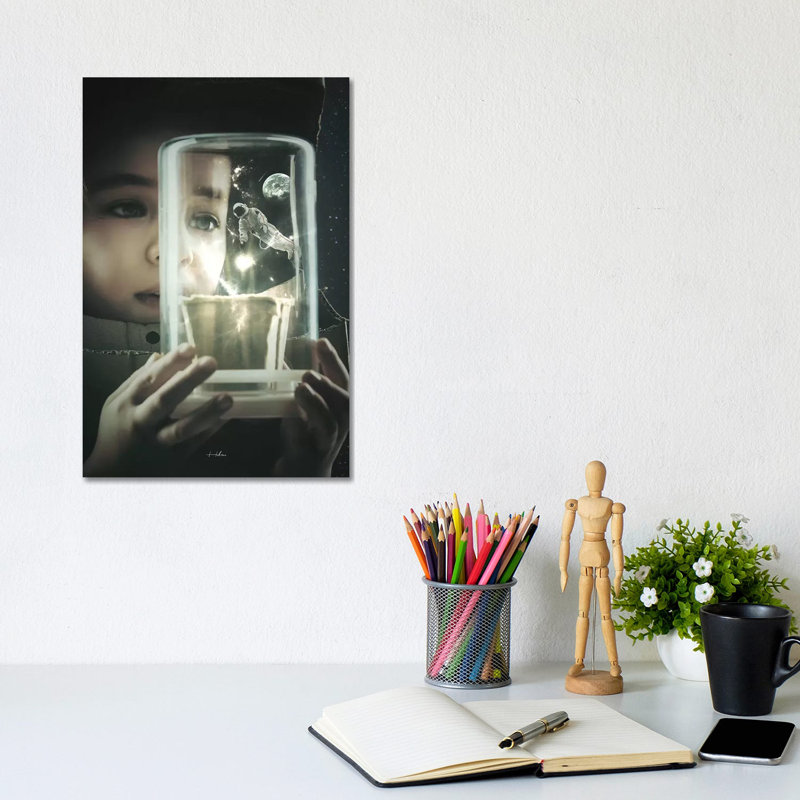 Childhood Dreams by Rob Hakemo - Print on Canvas, Wrapped Canvas, 101.6 cm H x 66.04 cm W x 3.175 cm D
