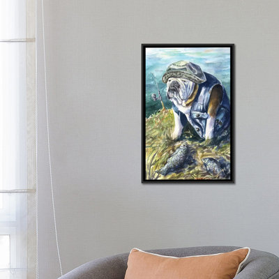 «George» George Dyachenko, peinture sur toile tendue