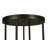 Metro Fusion Glass Semi Flush Mount