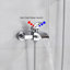 Nirupa 1 Handle Wall Waterfall Faucet Bath Filler with Diverter