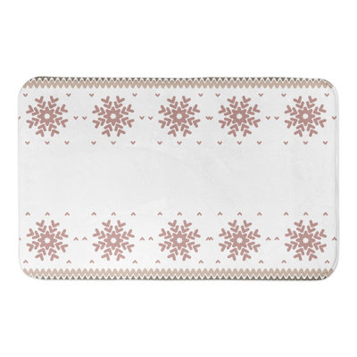 Bartlesville Microfiber Non-Slip Bath Rug