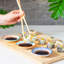 Nicola Spring - Hand-Printed Sauce Dish - Blue
